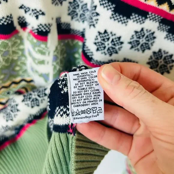 NWT Billionaire Boys Club Greetings Sweater Size Medium - Picture 4 of 8